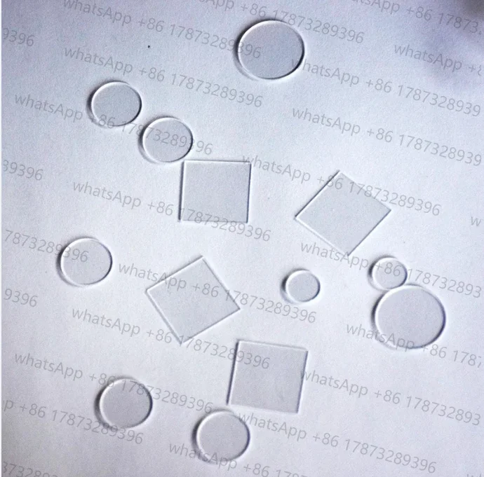5pcs JGS3 Infrared Transparent Quartz Glass High Temperature Resistant Quartz Plate Optical Glass Sight Glass