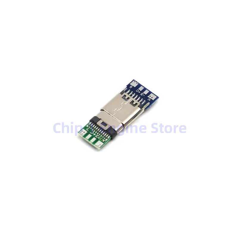 Connecteur USB 3.1 Type-C, prise mâle/femelle, adaptateur de prise pour souder le fil et le câble, ligne de données bricolage, réparation de téléphone portable, 5 ensembles, 10 pièces