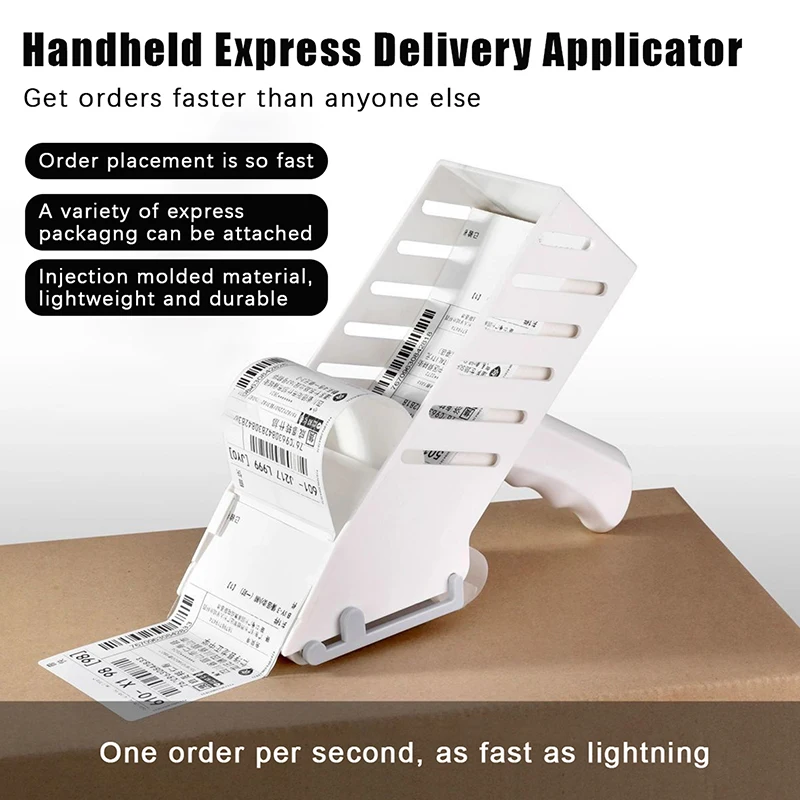 Efficient Label Applicator Handheld Label Applicator Lightweight Design Magnetic Roller Opening Easy To Use Label Applicator 1PC