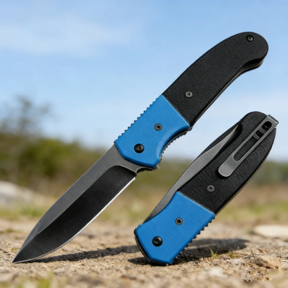 

Удобный 6884, складной нож для выживания на открытом воздухе, кемпинга, рыбалки, EDC, подарок с ручкой G10, защита, альпинизм