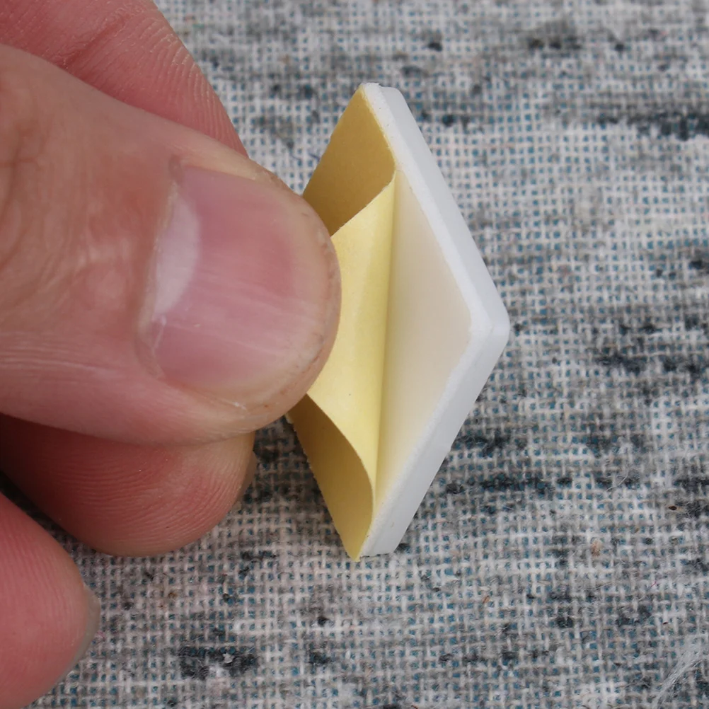 

1000Pcs Self-Adhesive Cable Tie Bases Easy Fix Wire Bundles Organizer for Home Office White Cable Tie Mount Wire Management