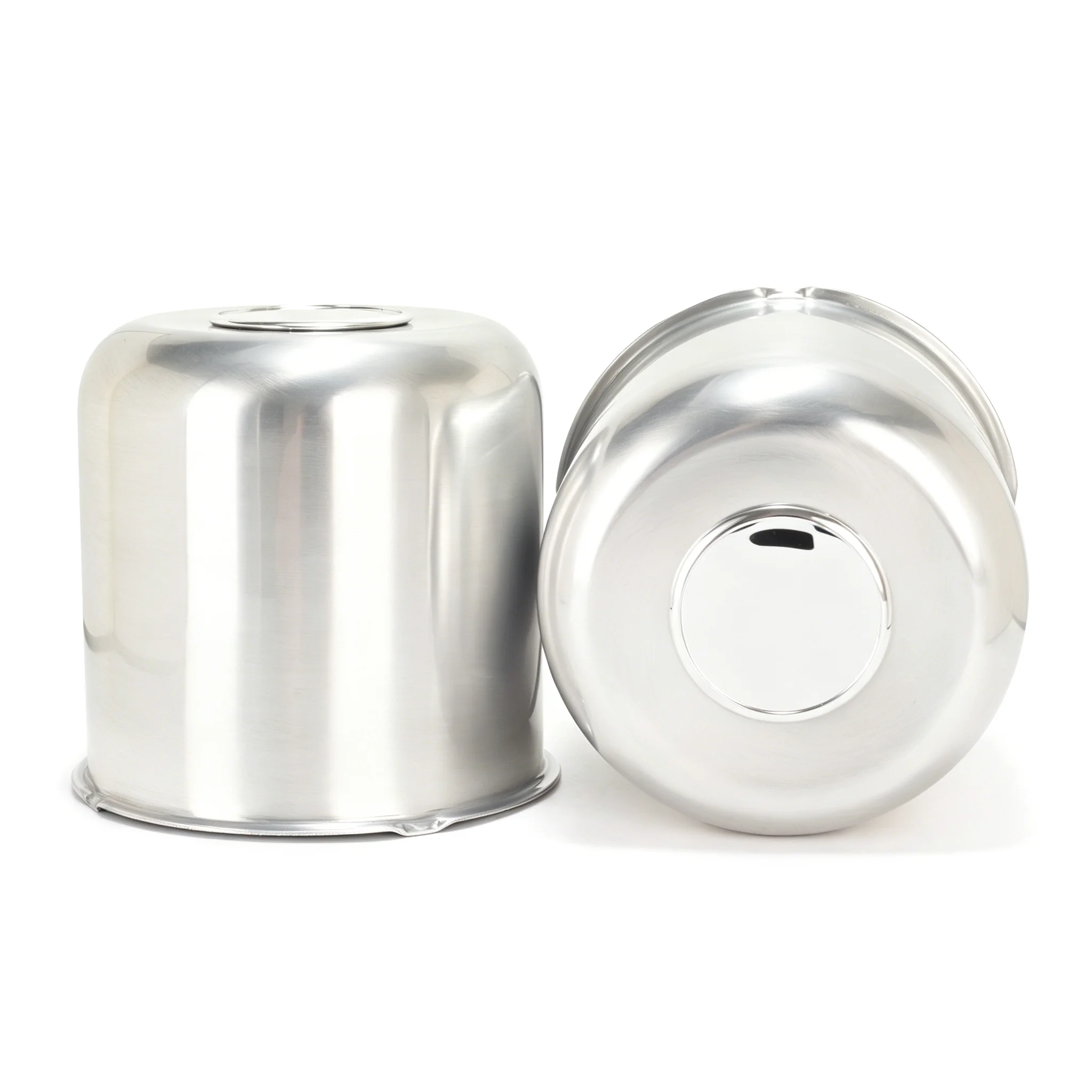 CFPerformance 2 Stück/4 Stück 5,12 Zoll Aluminium-Durchsteck-Radnabenkappen, externe Teile für Anhänger, LKWs, SUVs, Wohnmobile, Felgen – Detail 3