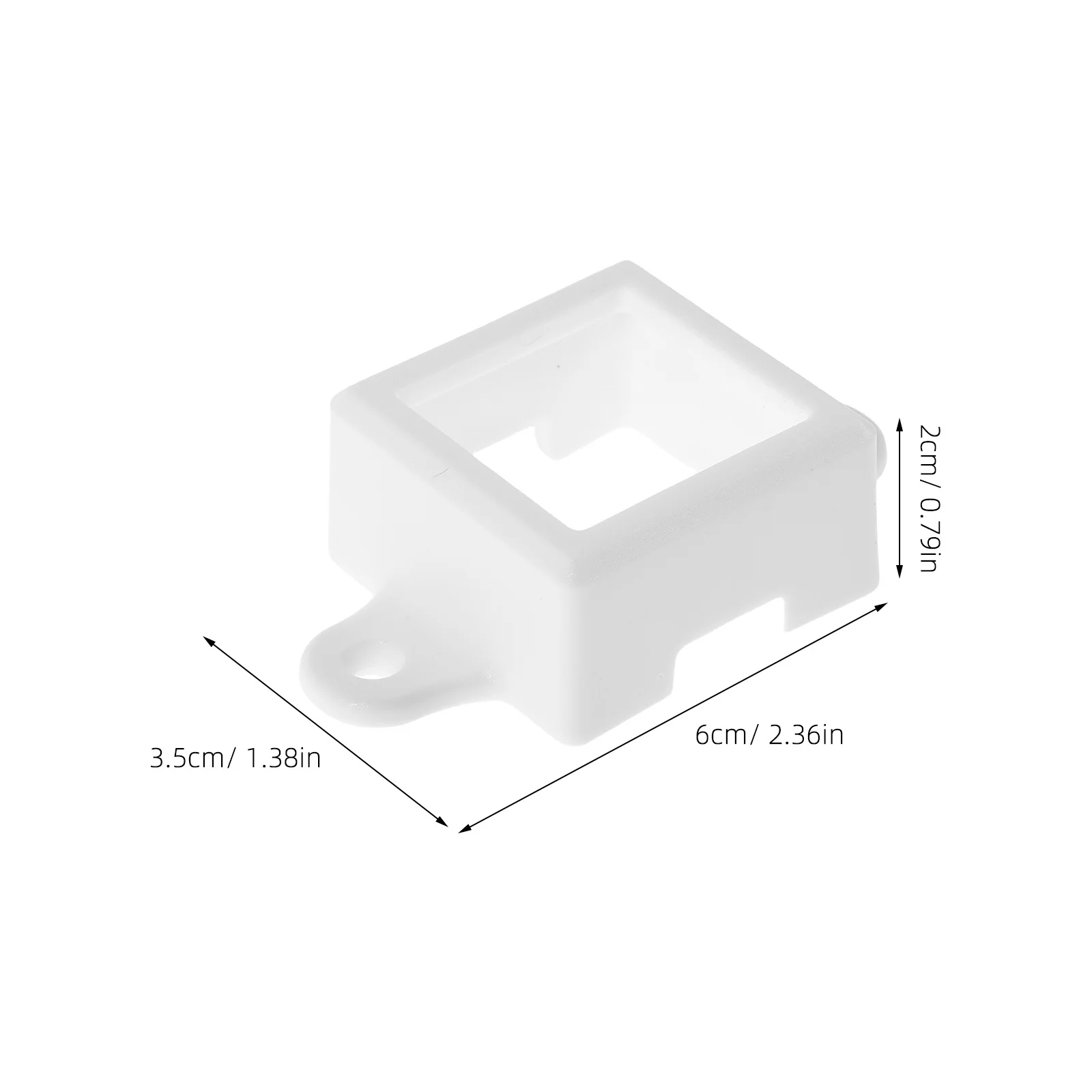 12 قطعة من دعامات تثبيت LED خارجية مقاومة للماء، متينة وسهلة التركيب، أنظمة إضاءة مختلفة، مشابك بلاستيكية مقاومة للطقس