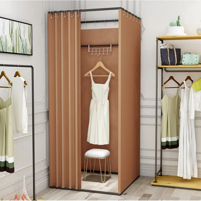 Custom, Portable UP Fitting Room Movable Changing Room Retail Change Clothes Room
