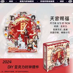 Anime Tian Guan Ci Fu Standee Heaven Official Blessing Tgcf Diy Figure Clock Acrylic Stand Desk Decoration