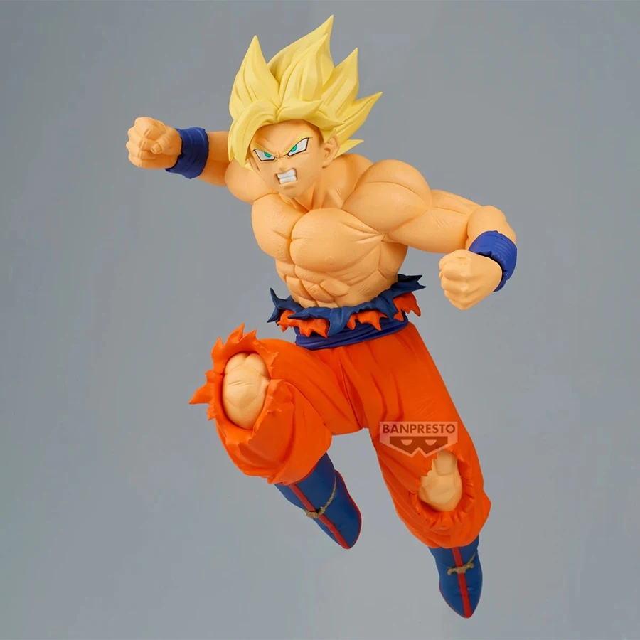 Banpresto Anime Dragon Ball Figurals Match Makers Super Saiyan Goku Broly PVC Action Figures DBZ Figurines Collection Model Toys