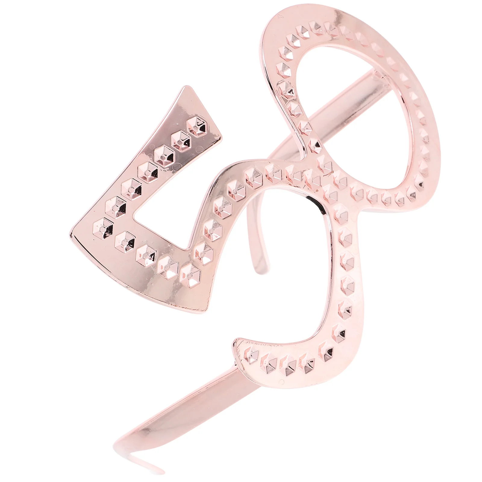 

50Th Birthday Party Glasses 1 Pair Funny Novelty Eyewear Photo Booth Prop Glitter Frame For Celebration Masquerade Carnival