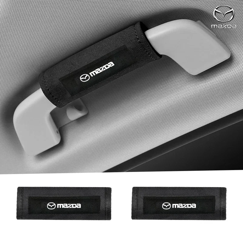 Car Goods Pull Gloves Roof Armrest Handle Protect Cover Accessories For Mazda 2 3 5 6 Axela Atenza Allegro CX3 CX5 CX7 CX9 CX30