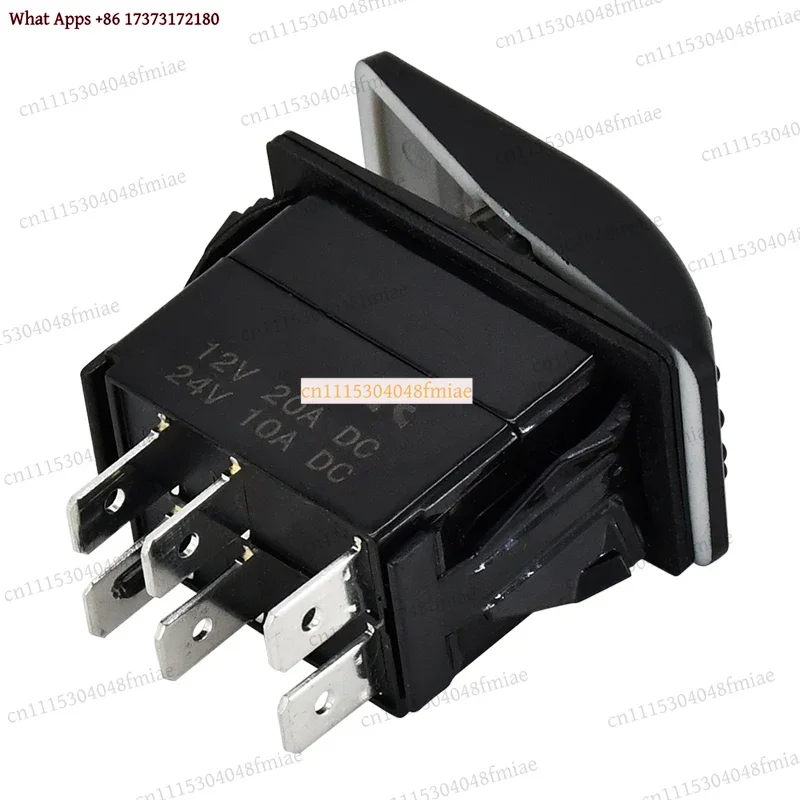 k3 12V 6Pin Panel Switch 701-60004 For Backhoe Loader 1400B 1550B 214 215 216 Excavator 8040ZTS