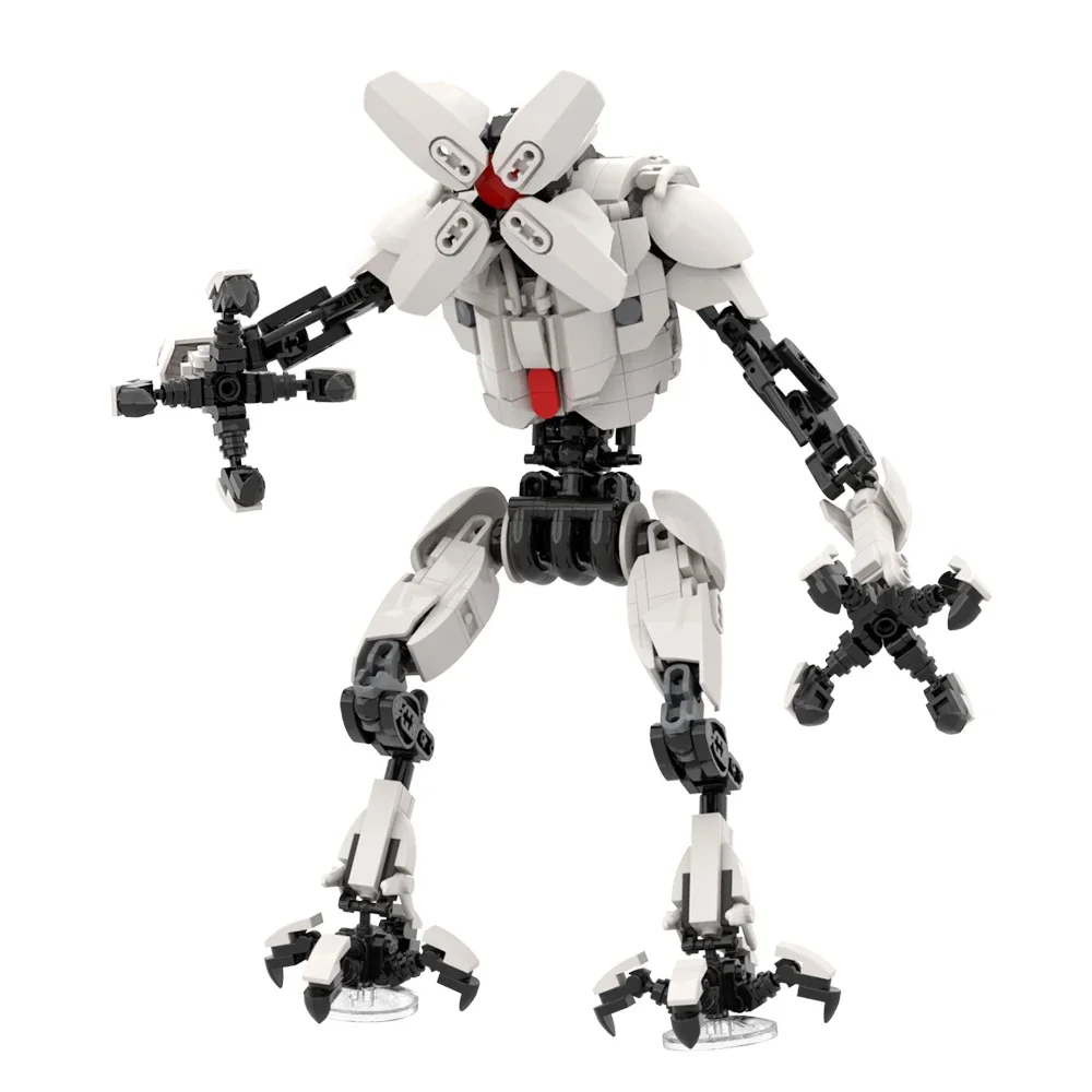 Moc Ruimte Galaxys-Krijgers Samus E.M.M.I. Bouwsteen Set Mechanische Soldaten Operatief Onderzoek Robot Model Speelgoed Kinderen Cadeau