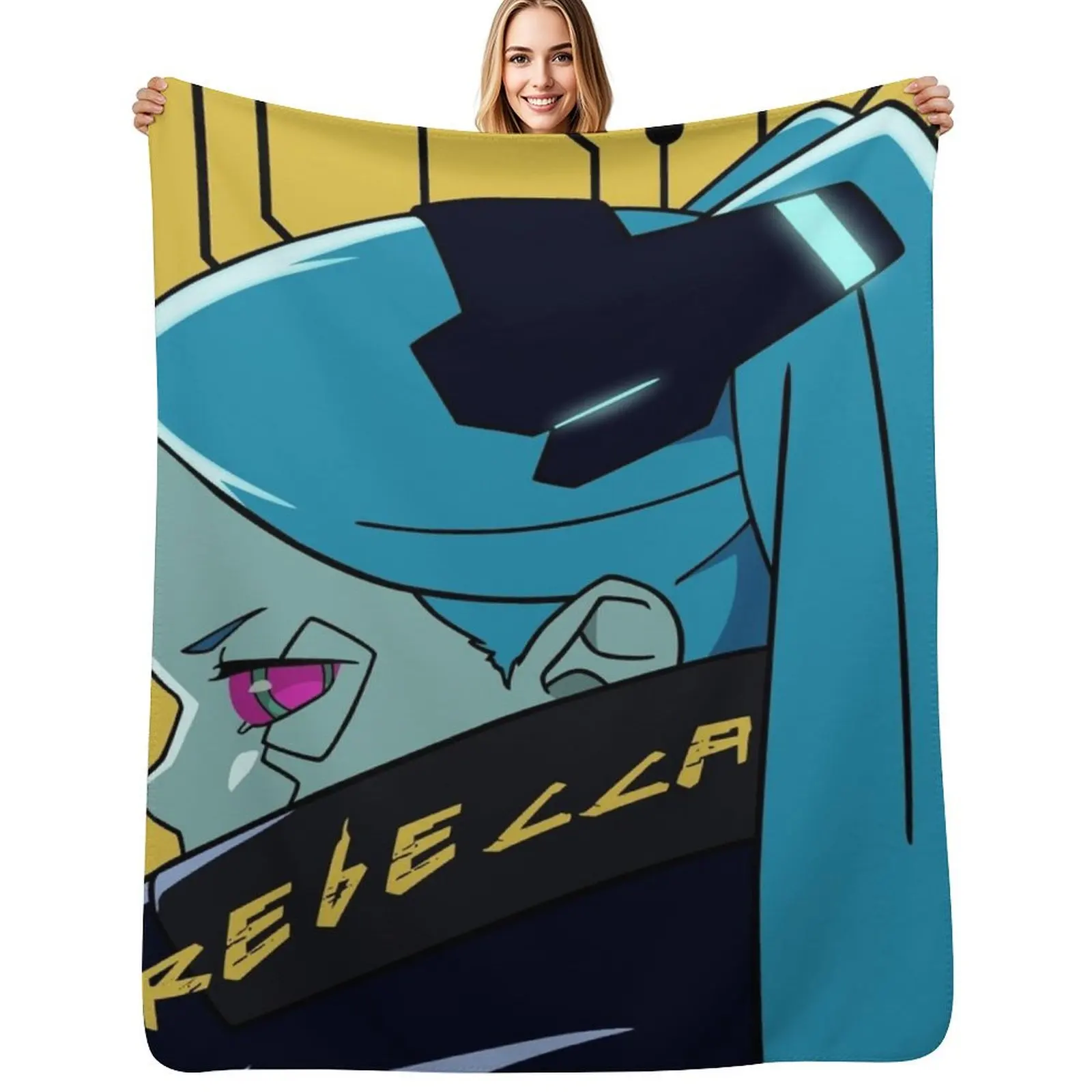 

Rebecca Throw Blanket Outdoor Soft Blanket for Picnic Beach Camping