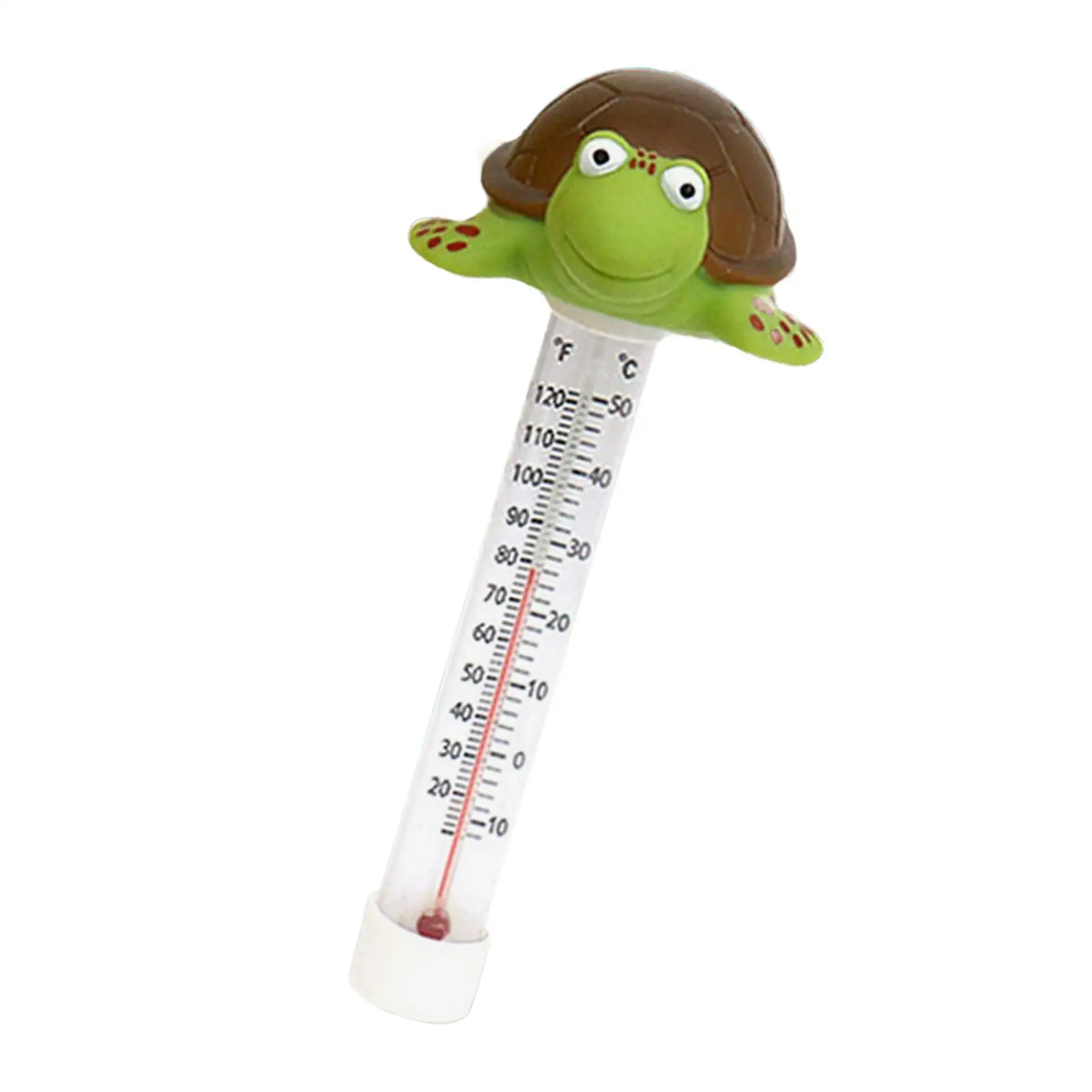 Floating Pool Thermometer Easy Accurate Readings Interesting Turtle Measurement