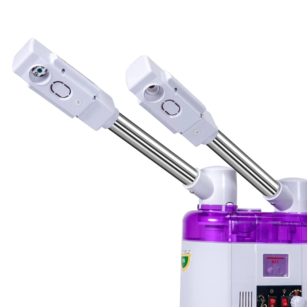 Hot Cold Facial Steamer Spray Machine Spa Porie Gezicht Moisturizer Huidverzorging Ozon Stomen Ion Sparyer Thuis Schoonheidssalon Apparaat