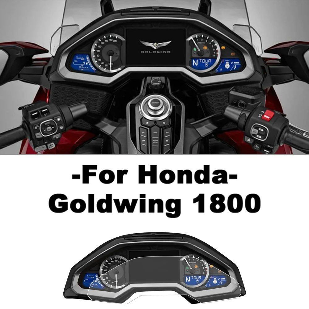 

Motorcycle Scratch Sticker For Honda GL1800 2018-UP Speedometer Protection Film GL-1800 Screen Anti Blue Light Cluster Goldwing