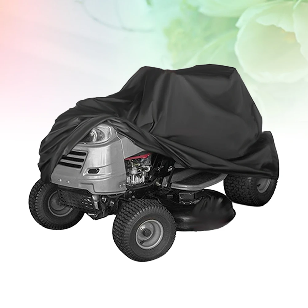 

Grass Machine Cover Waterproof Uv Wind Proof Outdoor Protection For Lawnmower Size S 170X61X117Cm Black Heavy Duty Tool