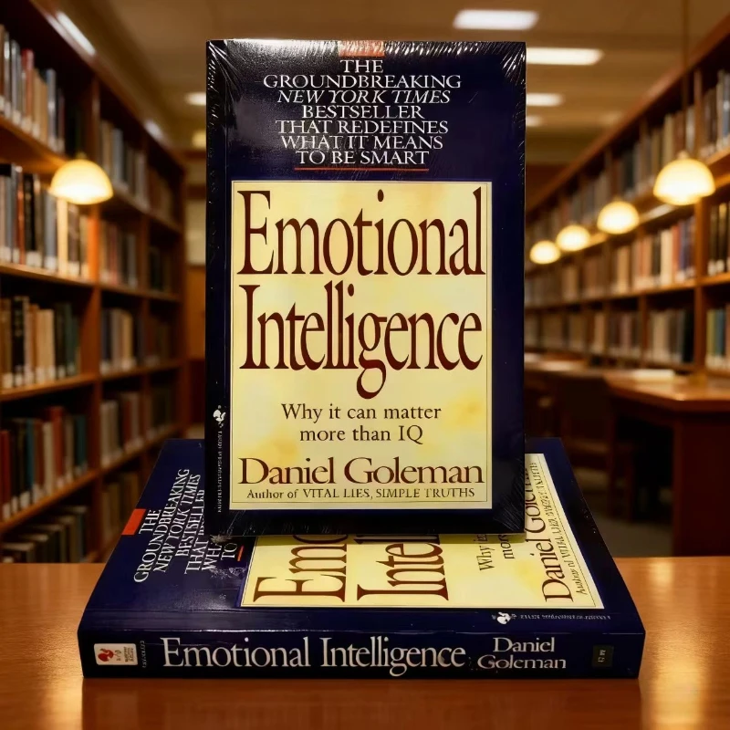 الذكاء العاطفي بقلم جولمان لماذا EQ أكثر أهمية من كتب النمو الشخصي التحفيزي النفسي الذكوي