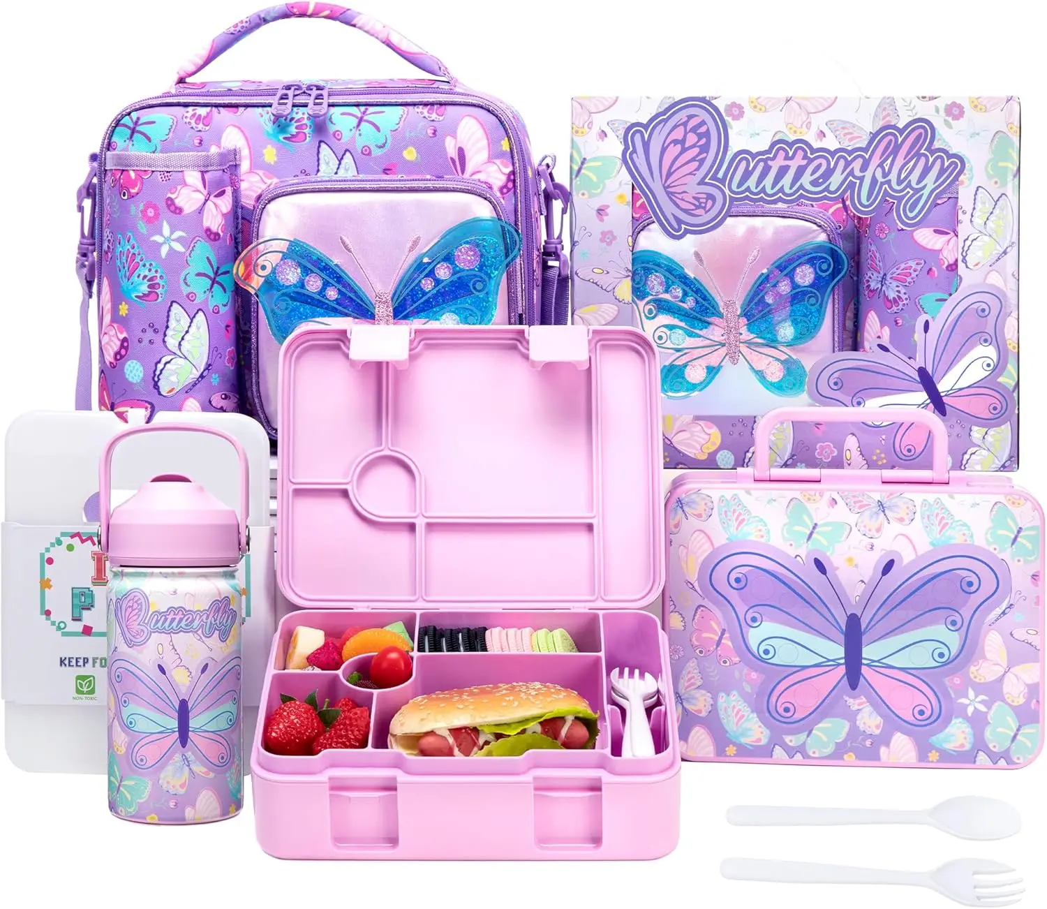 ensemble-bento-pour-enfants-avec-sac-a-lunch-gourde-en-acier-inoxydable-et-pochette-isotherme-boite-a-lunch-papillon-pour-filles-de-3-a-12-ans