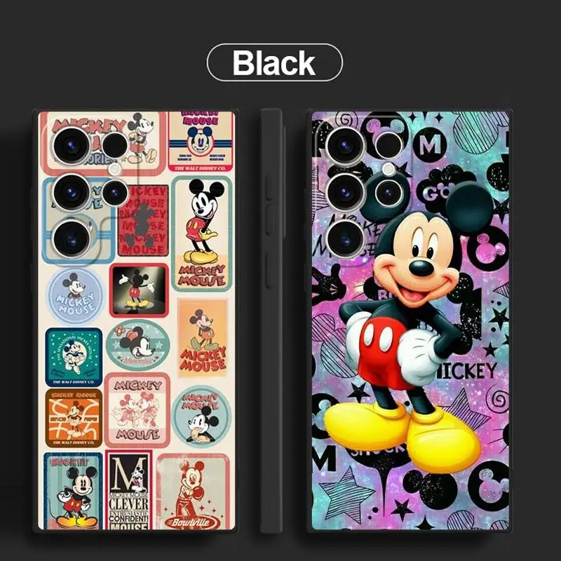 Mickey Minnie Comics Phone Case for Samsung Galaxy S23 Ultra S22 S21 FE S20 S10 S10E Note 20 10 Plus Coque