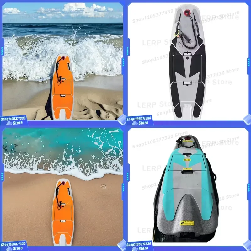 Unisex High Quality Carbon Fiber High-Speed Surfboard Electric Surfboard for Ocean Waters