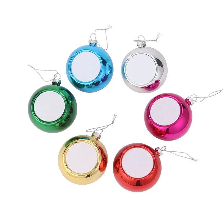 12pcs/lots Blank Sublimation Christmas Tree Ornaments Festival Decoration Transfer Printing Heat Press DIY Gifts Craft Print