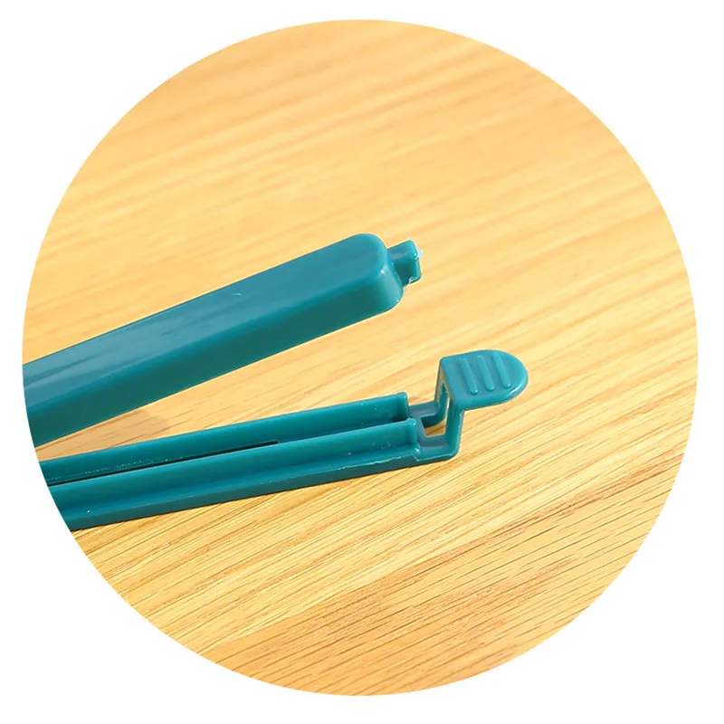 10 Pcs Portable Sealing Clip Kitchen Storage Food Storage Bag Moisture-Proof Snack Sealing Bag Clip Plastic Kitchen Tools