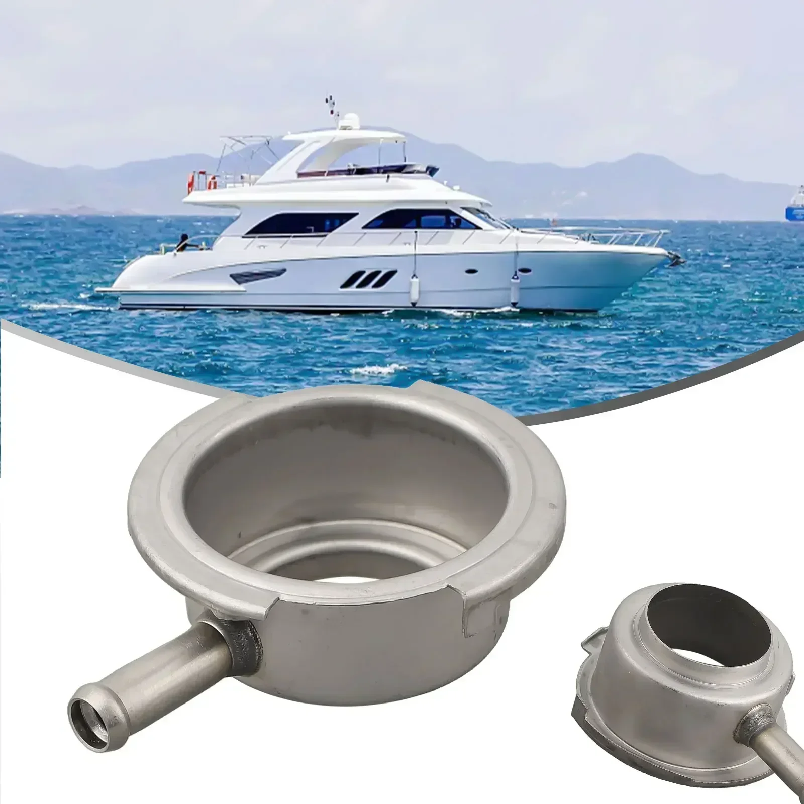 

Stainless Steel Car Radiator Pressure Cap Securty 56mm OD Coolant Filler Neck High-pressure Rating Cup Complete Set Boat Parts