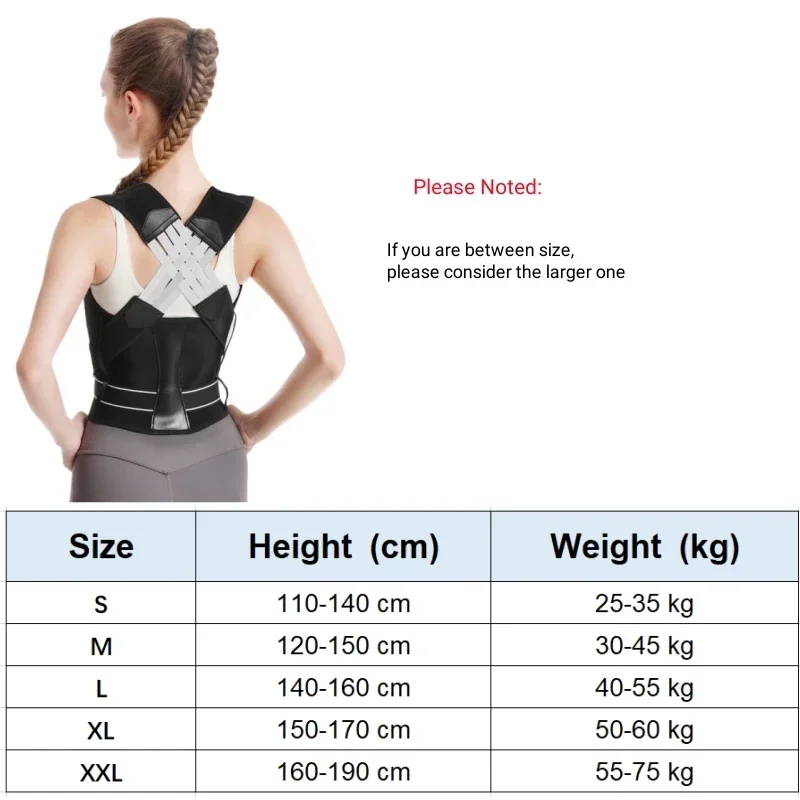 Shoulder And Back Posture Correction With Camel Straps Adult Body Shape Correction Male and Female Back Support belt pain relief