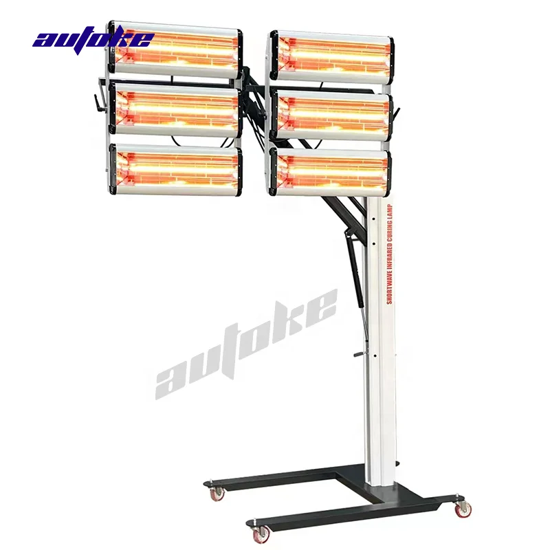 

Manufacture Infrared Heater Car Body Repair Paint Baking Lamp Car Infrared Baking Lamp for Car Painting