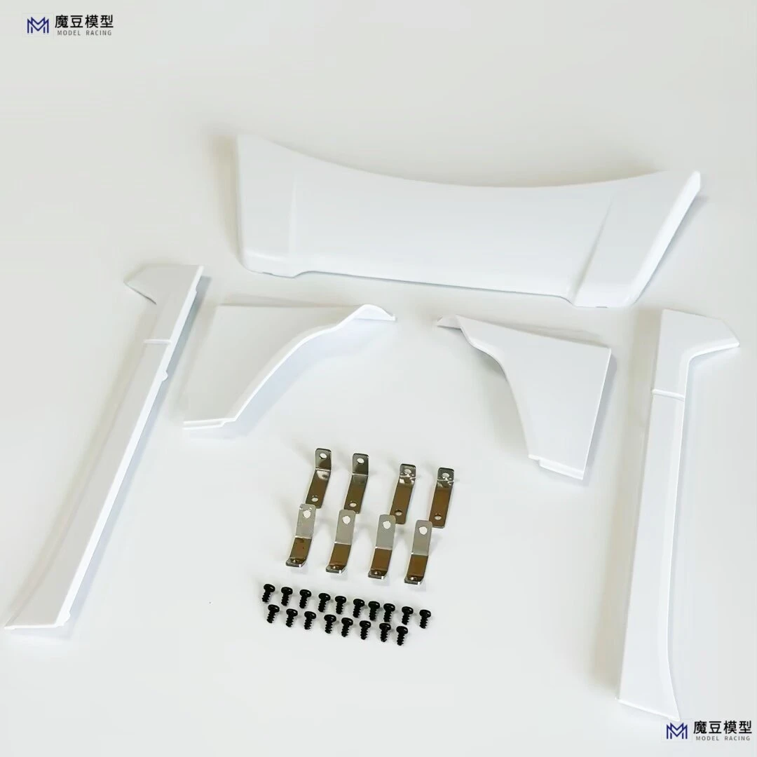 MODO Modell-Kabinendach-Seitenflügel für Tamiya 1/14 RC Truck Sca 770s Upgrade-Teile LKW DIY Zubehör Spielzeug – Detail 3
