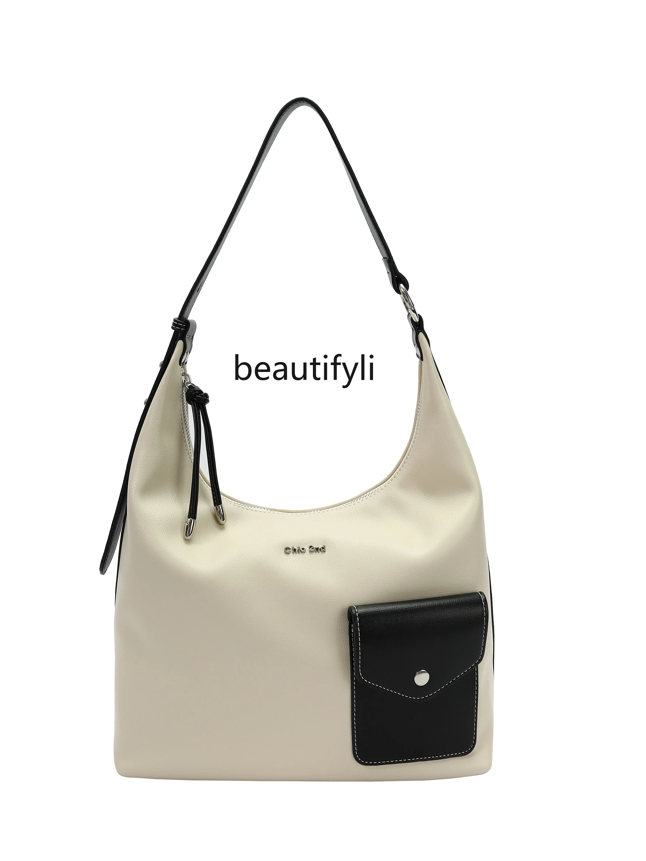 Tote bag female niche designer casual handbag shoulder bag