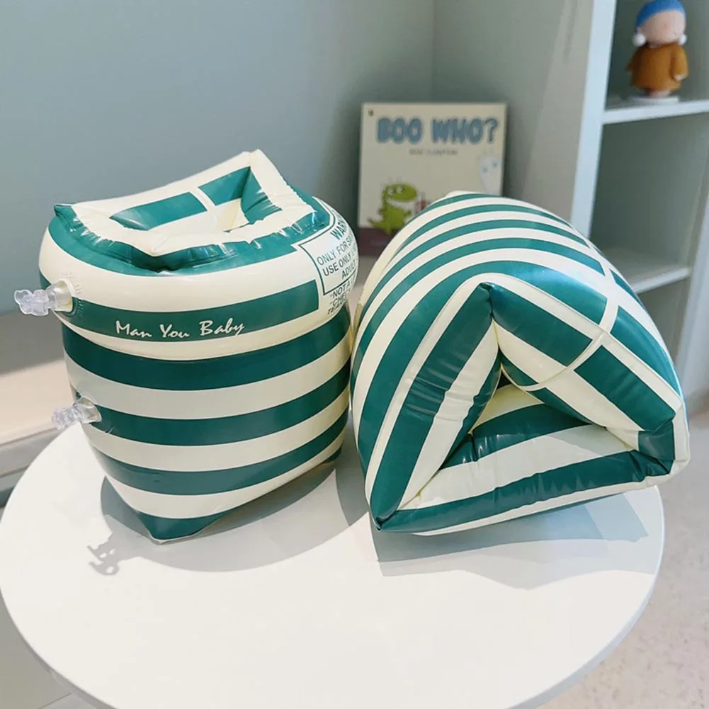 عوامات ذراع حمام سباحة قابلة للنفخ ، عصابات ذراع عوامة ، كيس هواء مزدوج ، مطبوع من كلوريد البولي فينيل ، إكسسوارات للبالغين والأطفال ، زوج واحد #5