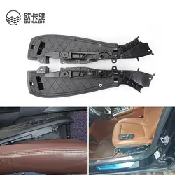 Car Front Left Right Seat Side Bracket Plastic Cover Parts For BMW 5 7 Series F10 F07 F02 G30 G12 Car Accessories 552107317458
