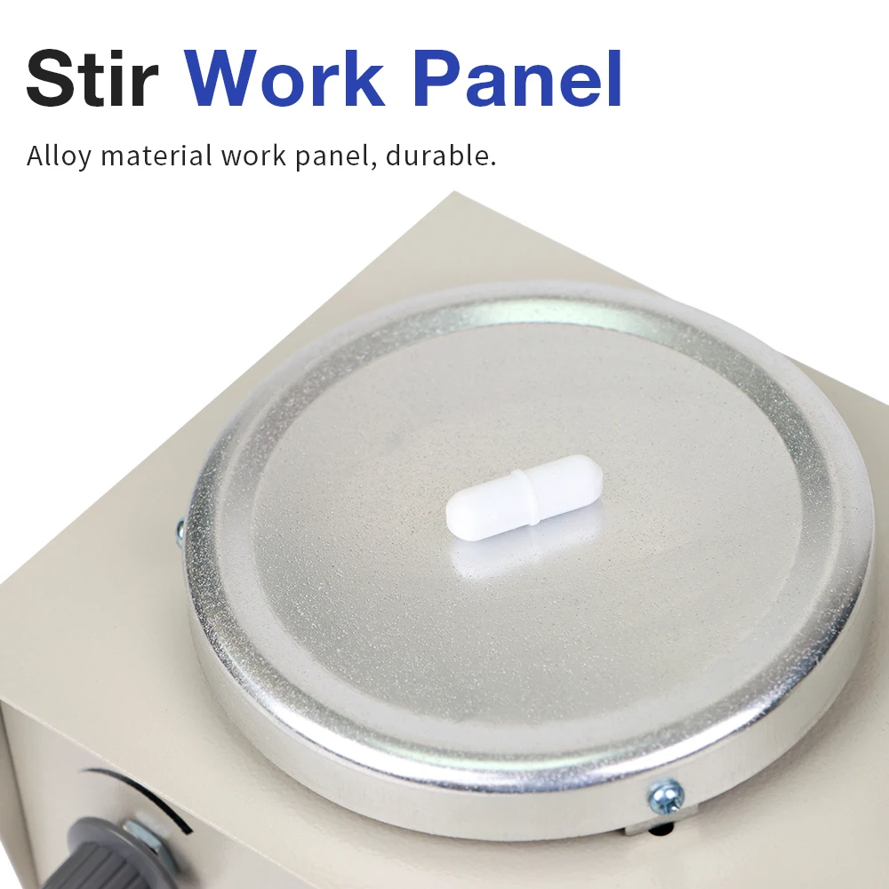 Magnetic Stirrer Hot Plate Laboratory Vortex Stirrer Heating Magnetic Mixer With Stir Bar 1L 2400rpm Lab Equipment Chemical