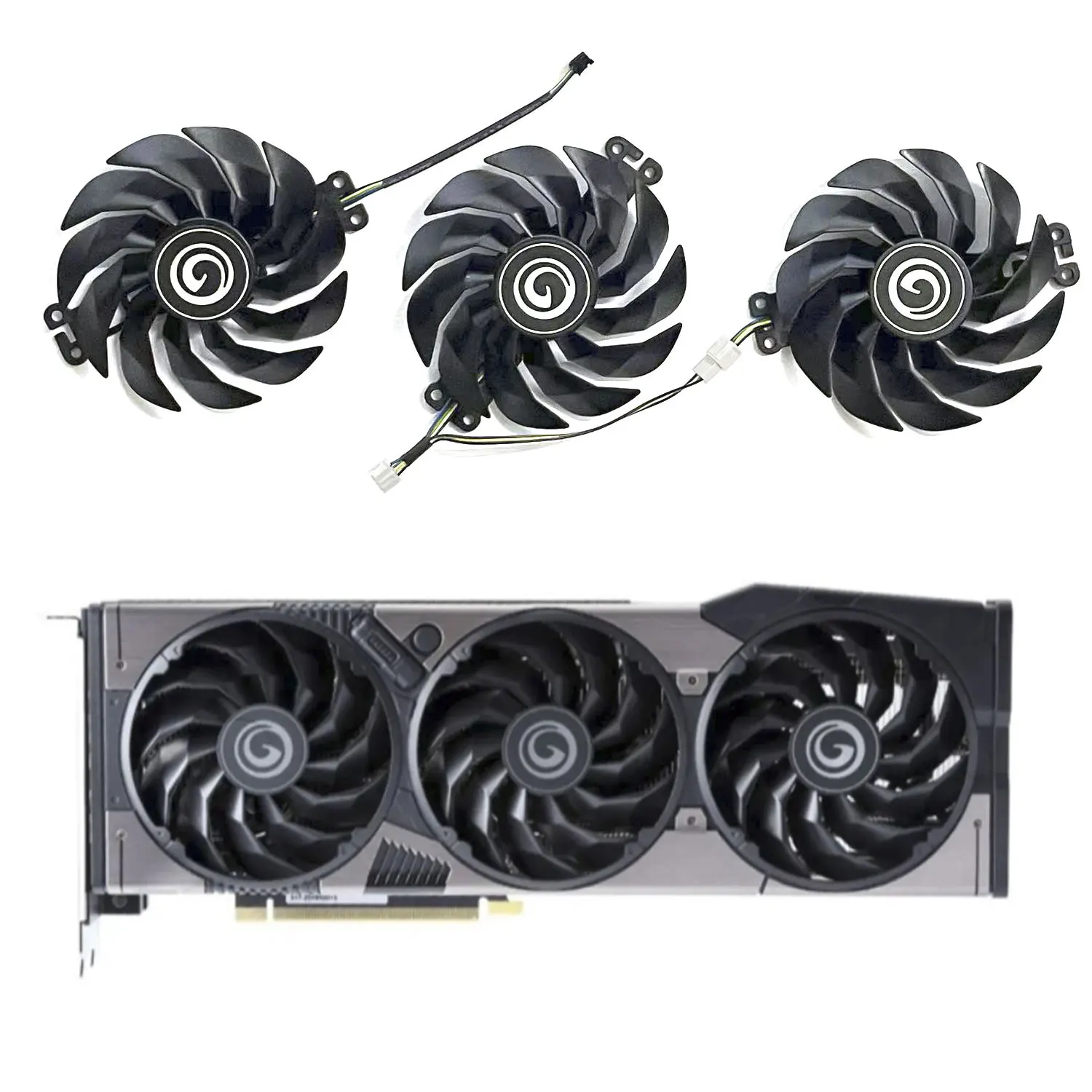 

Brand new 95MM 4PIN TH9215S2H-PDB02 RTX 3080 3090 GPU fan for Galaxy KFA2 GeForce RTX 3090 3080 3070 3060 graphics card cooling