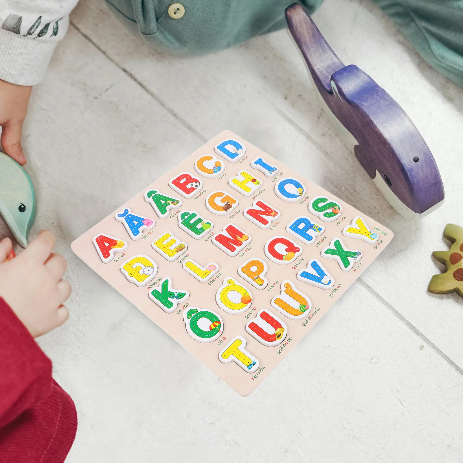 Baby Puzzle Intelligent Toy Alphabet for Kids Puzzles Toddlers Children Toys Funny