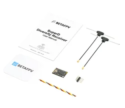 BETAFPV SuperD ELRS 2.4G/915MHz Diversity Receiver Faraway Traveller FPV Drone Long Range Drones DIY Parts