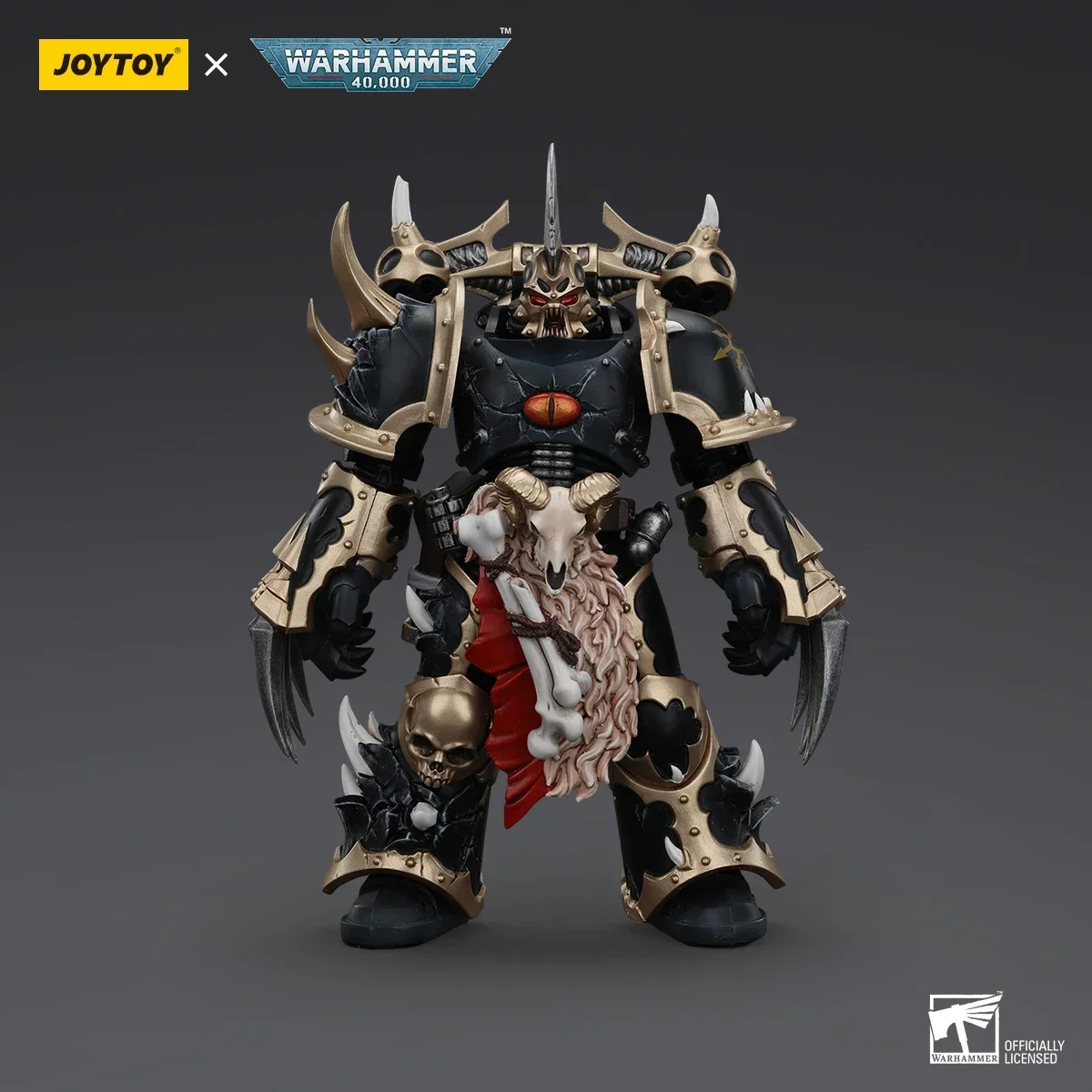 [Pre-Sale] JOYTOY Warhammer 40K Action Figure Chaos Space Marines Black Legion Anime Figurine Joint Movable Model Collector Toy