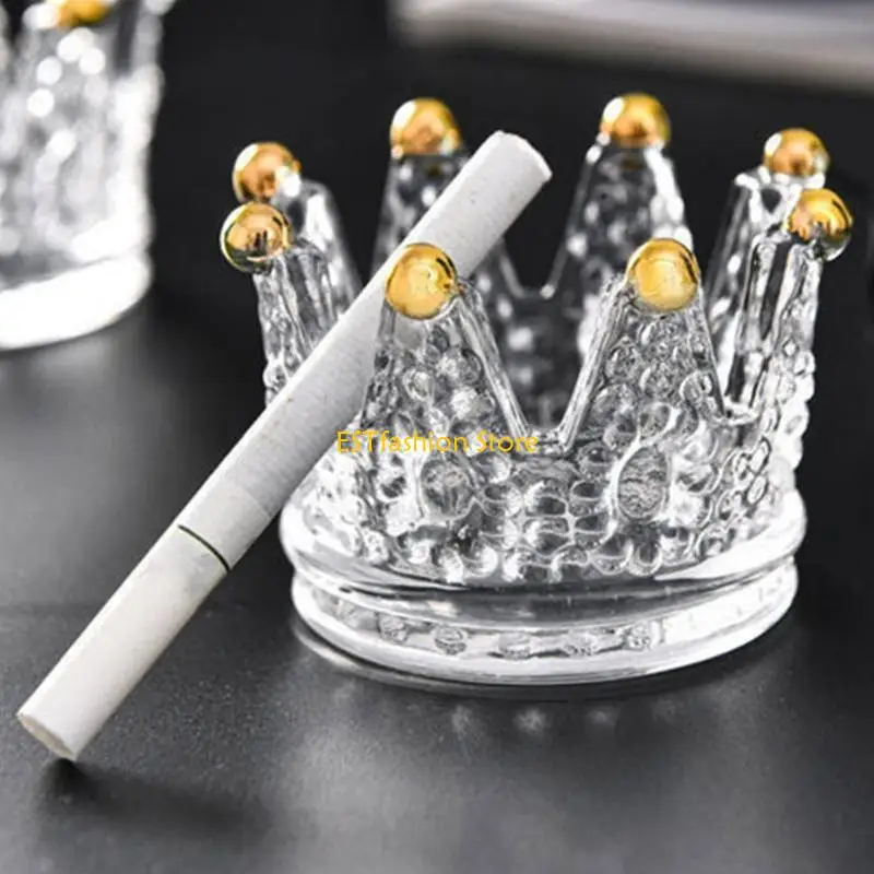 

Y5GC DIY Epoxy Crown- Ashtray Mold Cup Storage Box Molds Silicone Resin Bottle Mold for DIY Craft Jewelry Storage