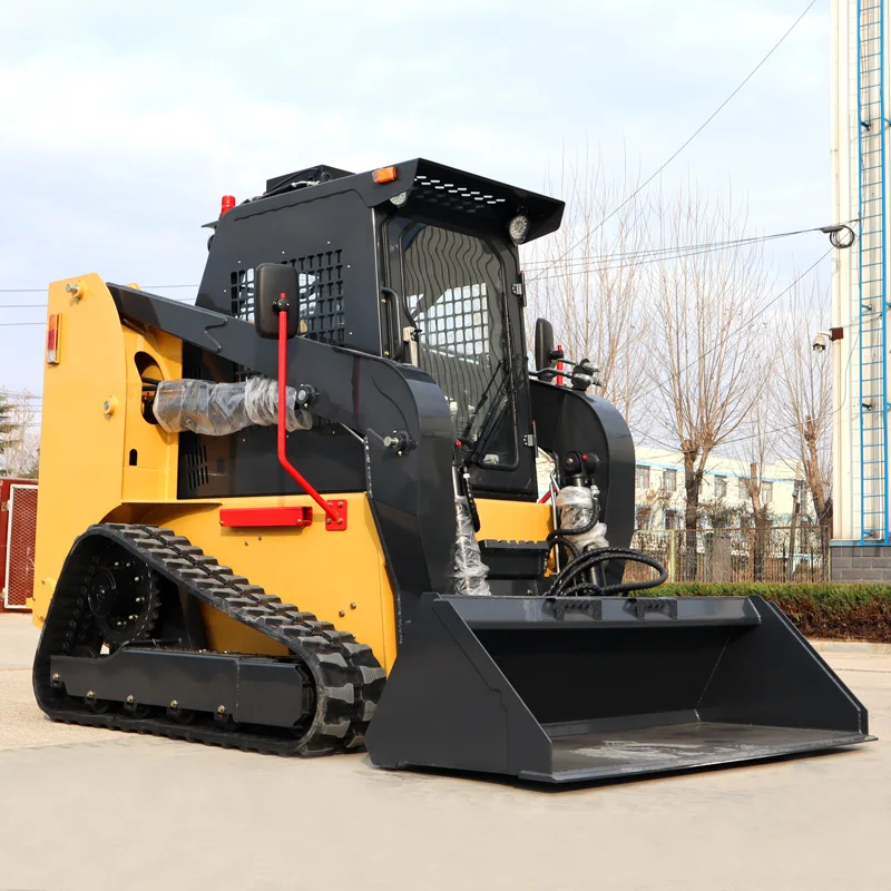 

High-Performance Skid Steer Loader & Compact Track Loader | Versatile All-Terrain Beast for Construction & Farming | Powerful Hy