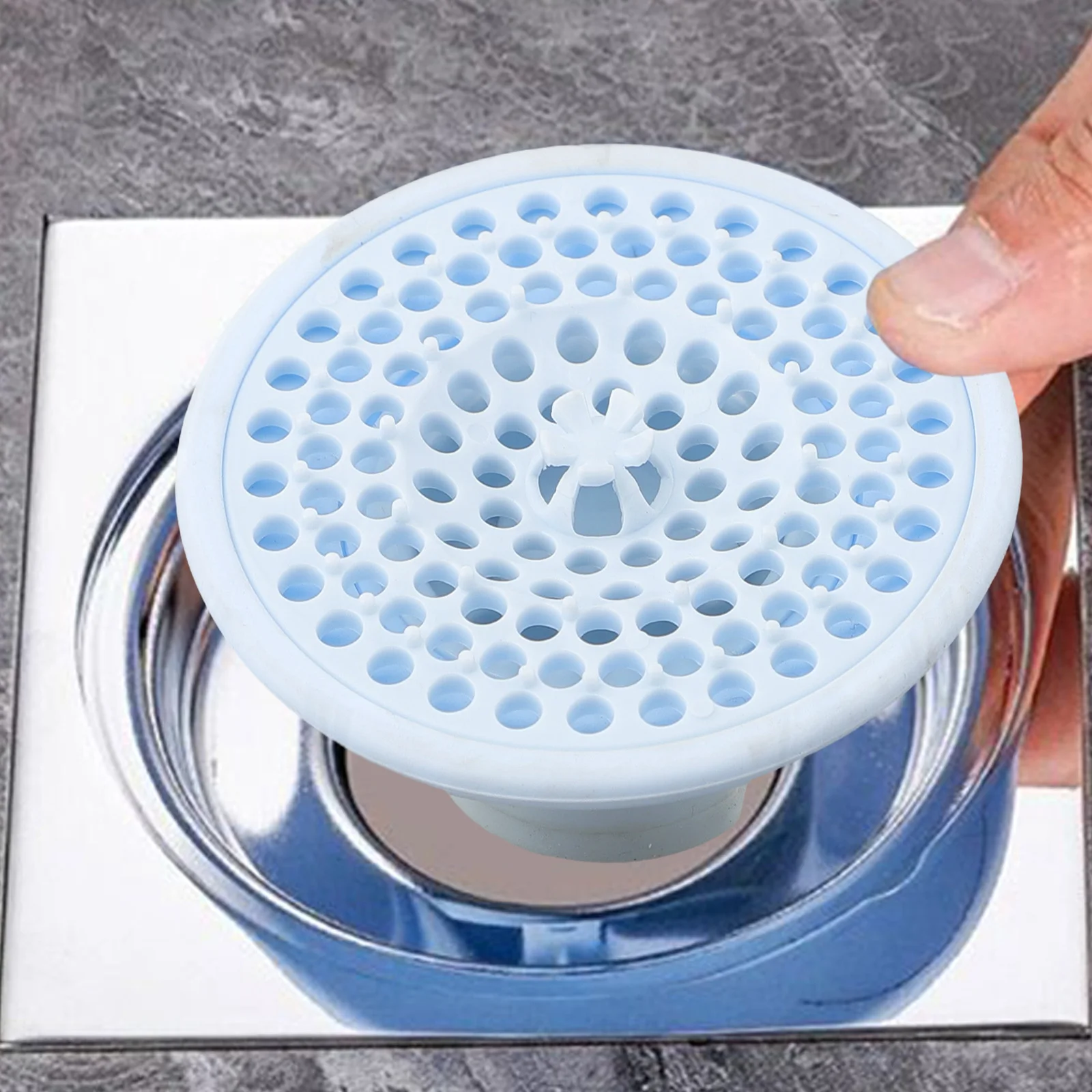 Sink Filter Floor Drain Core 40 To 75mm ABS Silicone Anti Clogging Deodorant High Strength Sealing Non Blocking