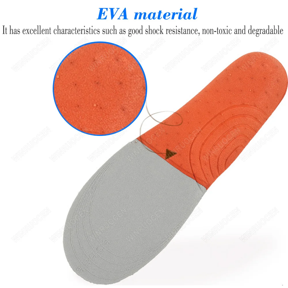 Premium Kids Orthopedic Insoles Flat Foot Health Sole Children For Shoes Insert Arch Support Pad For Plantar Fasciitis Pad