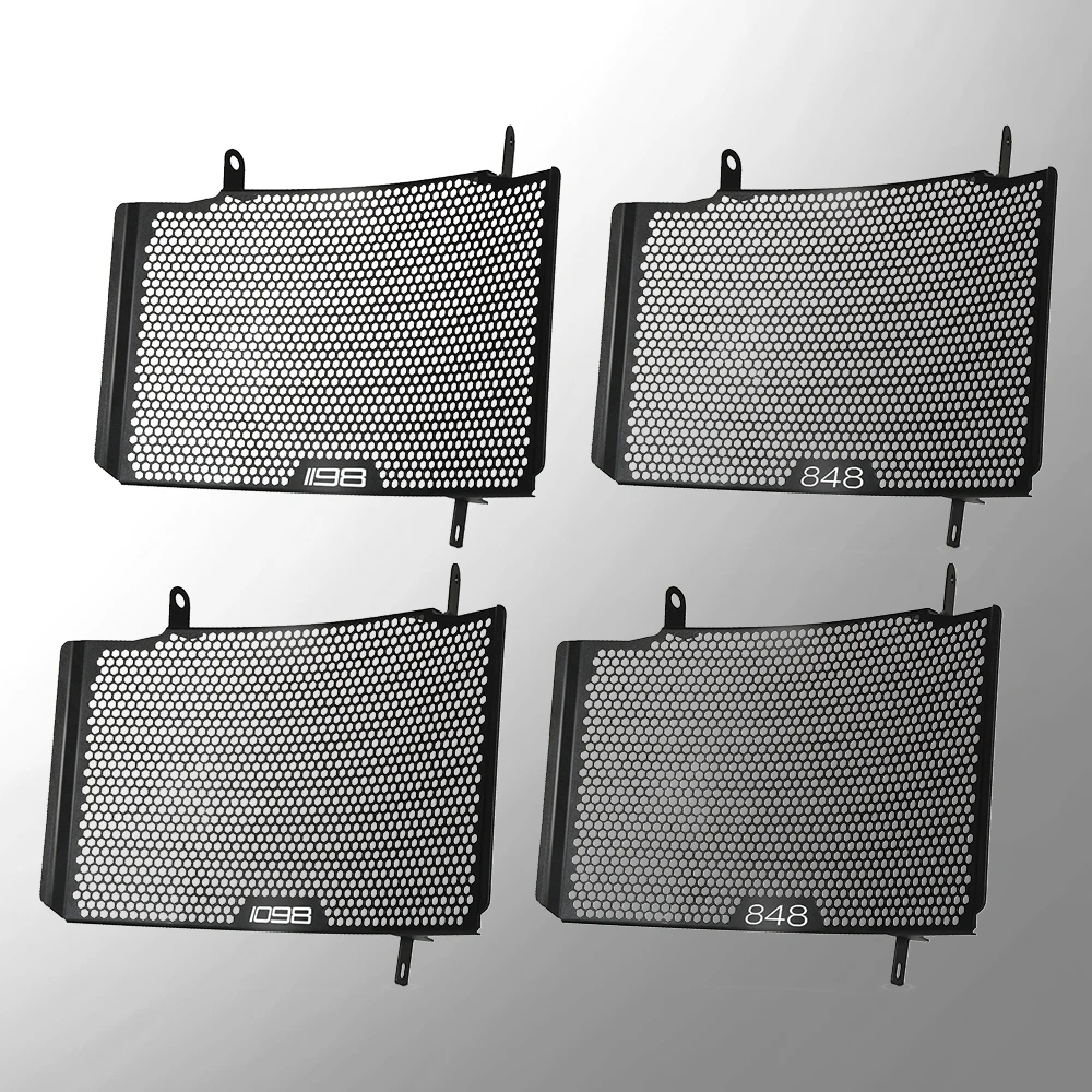 

Radiator Grill Guard Protection Oil Cooler Cover Protector FOR Ducati 848 1098 1198 Upper 2007 2008 2009 2010 2011 2012 2013