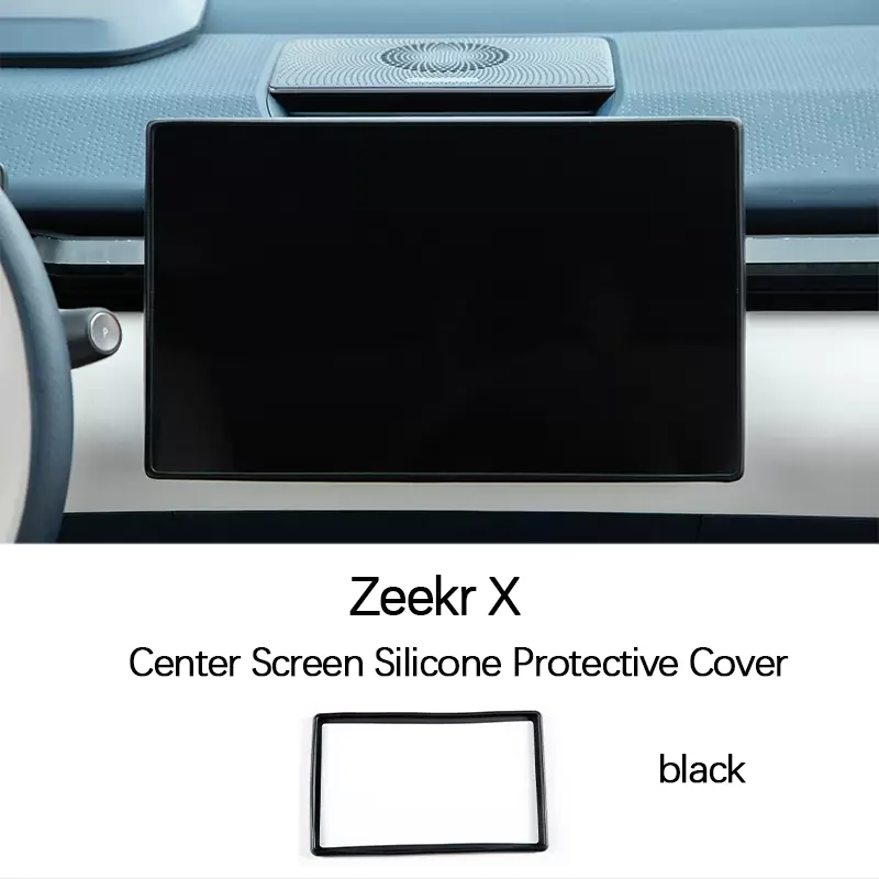 

ZEEKR X 2023 2024 Navigation Screen Protector Silicone Protective Frame Edge Cover Central Control Car Accessories