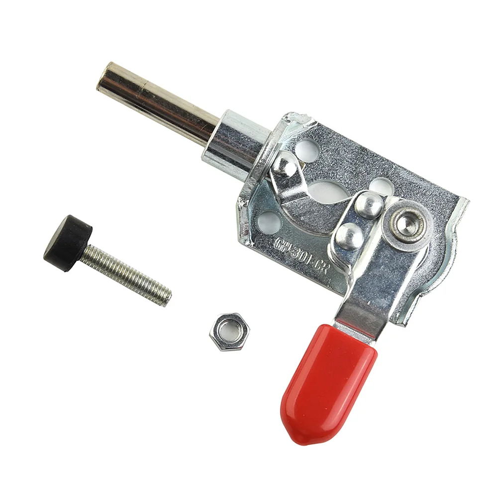 New Toggle Clamp Horizontal Clamp Equipment Installation GH301-CR Home Decoration Molds Push Pull 40kg 88.2lb Quick-Release