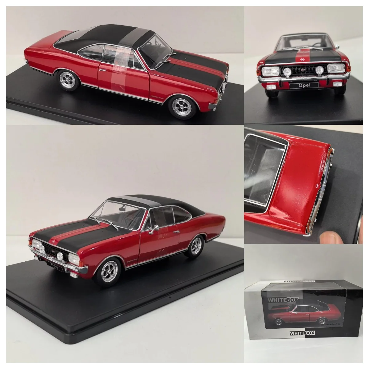

Модель автомобиля WHITEBOX Diecast 1/24 Scale Commodore A GS K7 41 из сплава