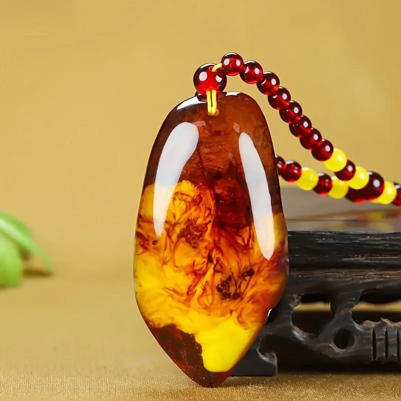 

Подвеска из пчелиного воска, классическое модное универсальное ожерелье, ювелирные изделия (случайная веревка), новая модель