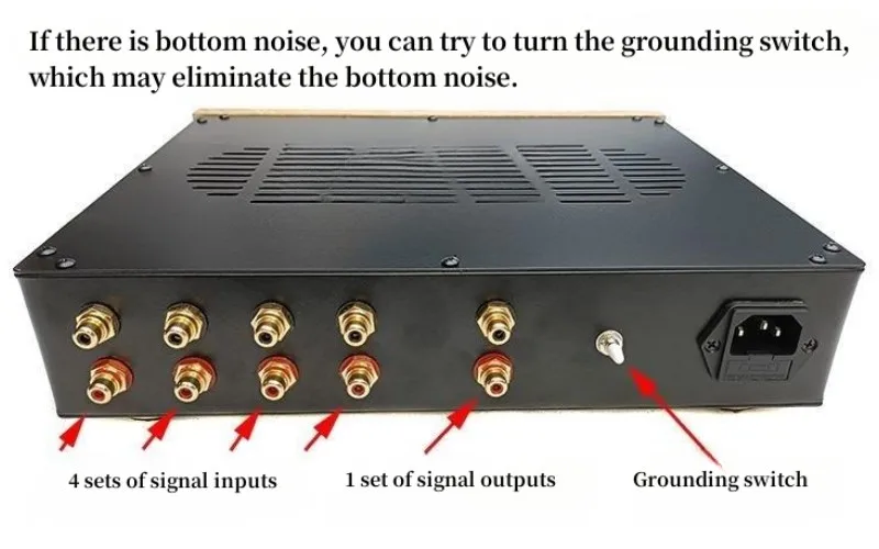 NEW Assembled  Wooden Panel Matisse circuit 12AX7 6n4 12AU7 6X4 rectifier electronic Vacuum tube preamplifier