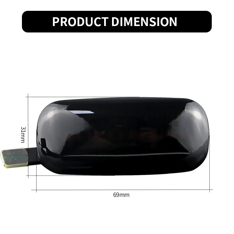 2PC LED Side Marker Turn Light Signal Lamp T10 Interface Dynamic For Audi A3 S3 8P 2004-2008 A4 RS4 2002-2005 S4 B6 B7 2000-2005