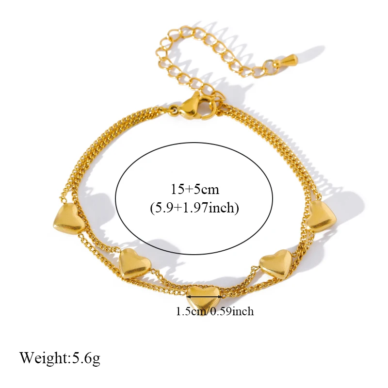 EILIECK 316L Edelstahl Klassisches Synthetisches Zirkon-Perlenarmband für Damen 18K Gold PVD-beschichtet Modeschmuck Handkette – Detail 17