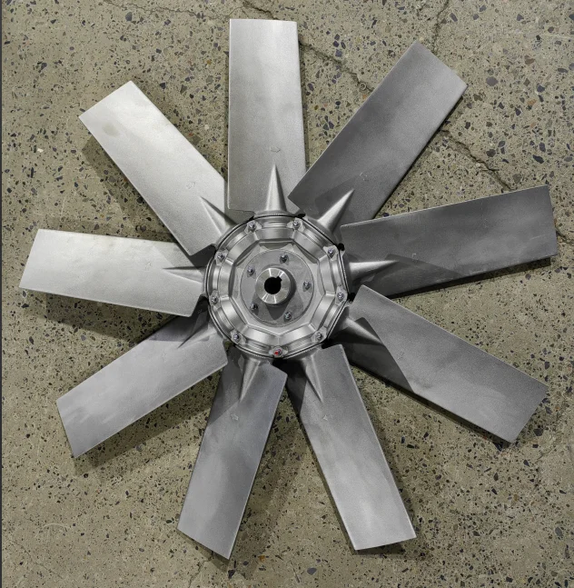 6-Blade commercial/industrial axial fan impellers for smoke and heat control systems